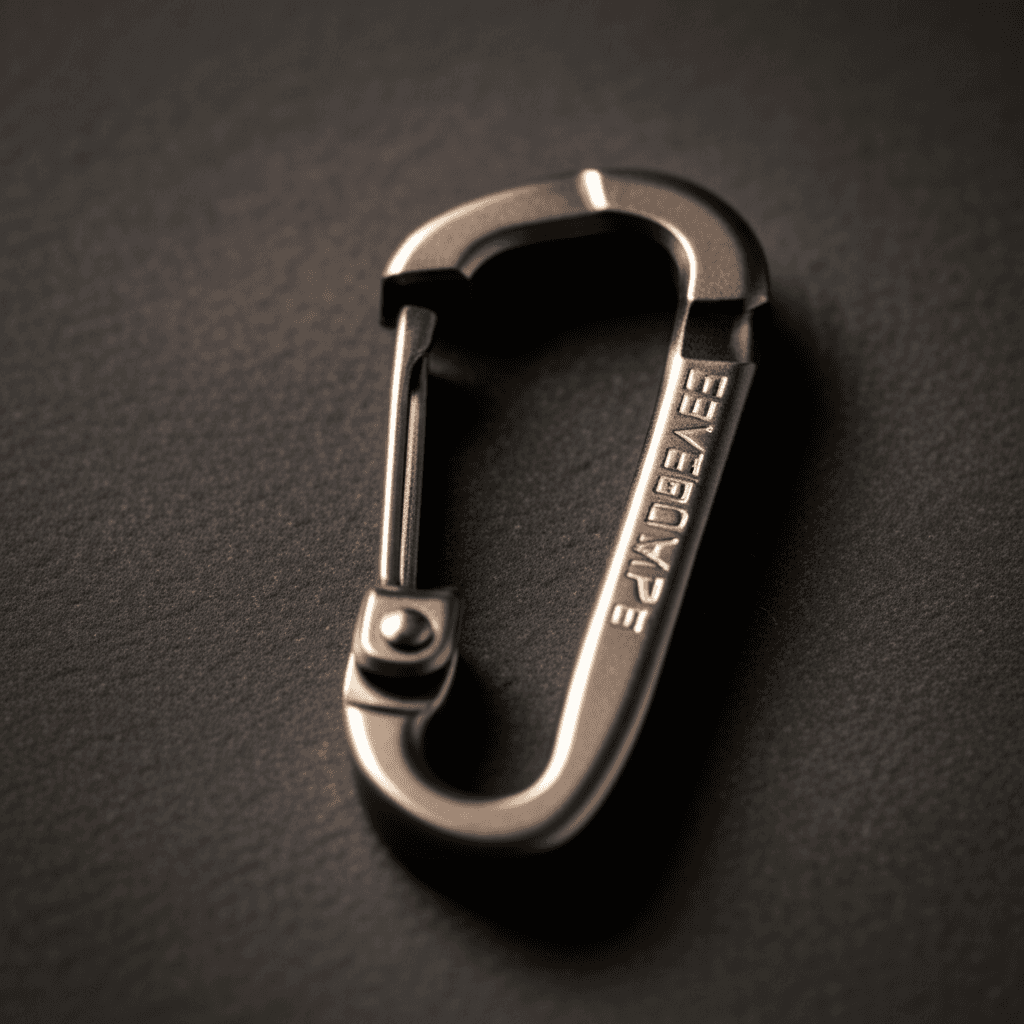 Titanium D-Ring Carabiner thumbnail 2