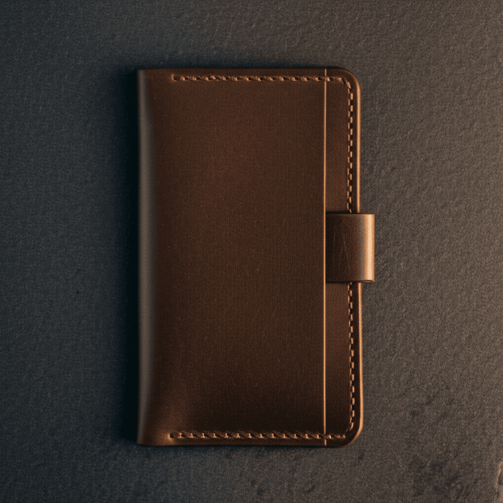Leather Pull-Tab Wallet thumbnail 3
