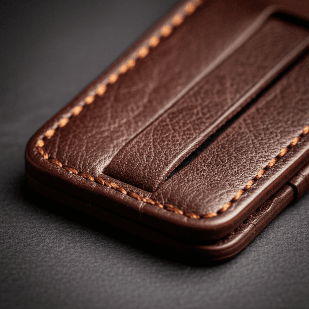 Leather Pull-Tab Wallet thumbnail 2