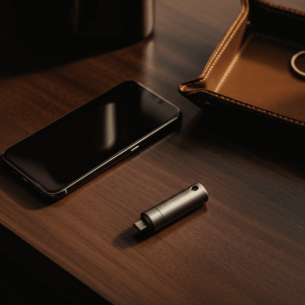 Titanium USB-C Storage Capsule thumbnail 4