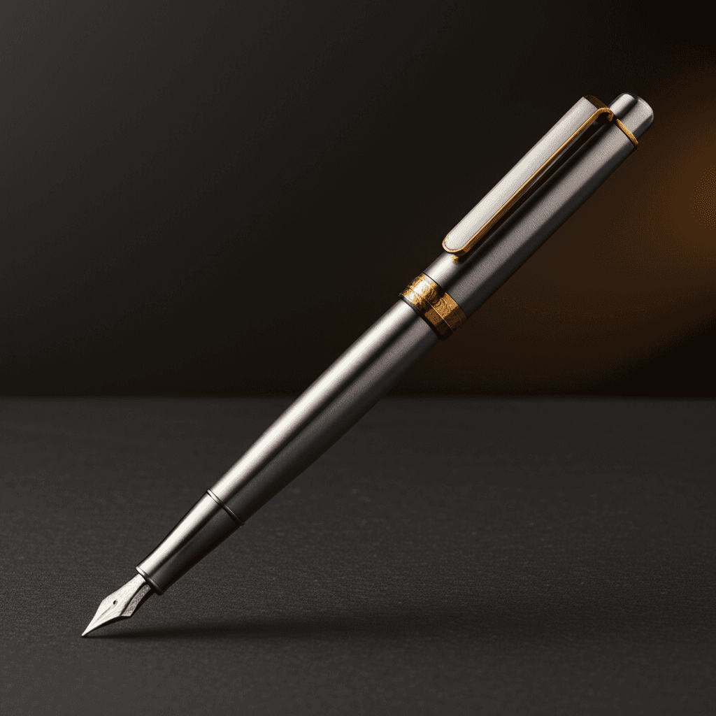 Stainless Steel Fountain Pen